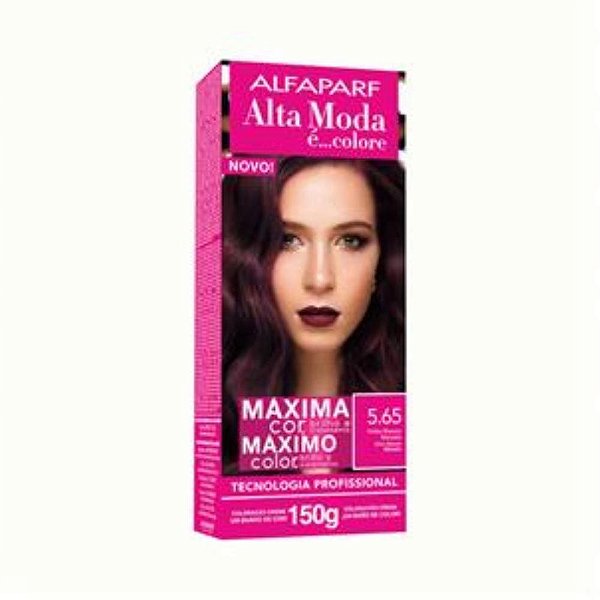 TINTURA ALTA MODA 5,65 VINHO MARSALA 150G