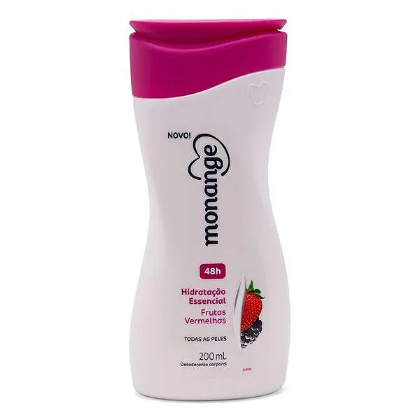 HIDRATANTE CORPORAL MONANGE FRUTAS VERMELHAS 200ML