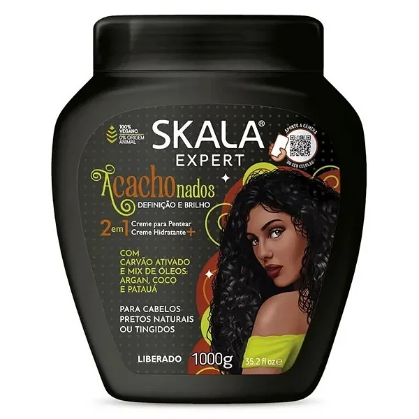CREME DE TRATAMENTO SKALA ACACHONADOS 2EM1 1KG