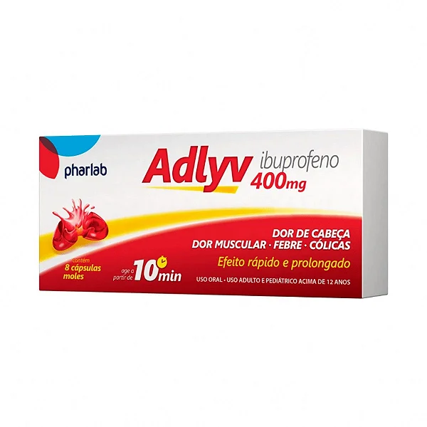 ADLYV 400MG 8 CAPSULAS MOLES