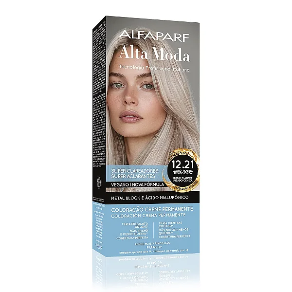 TINTURA ALTA MODA 12.21 LOURO PLATINA IRISE