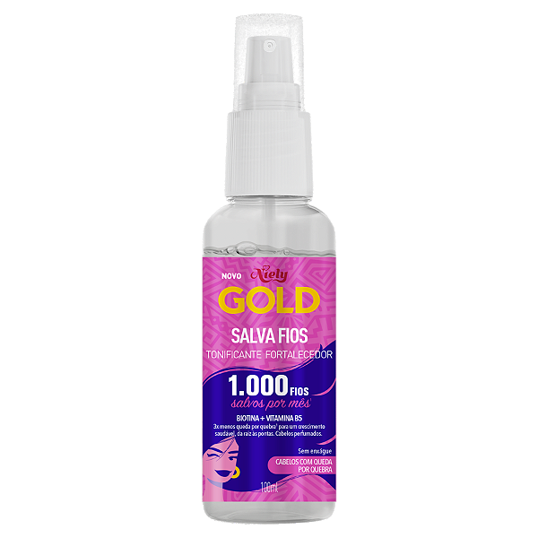 TONICO CAPILAR NIELY GOLD SALVA FIOS 100ML