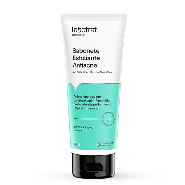 SABONETE FACIAL LABOTRAT 100ML ANTIACNE