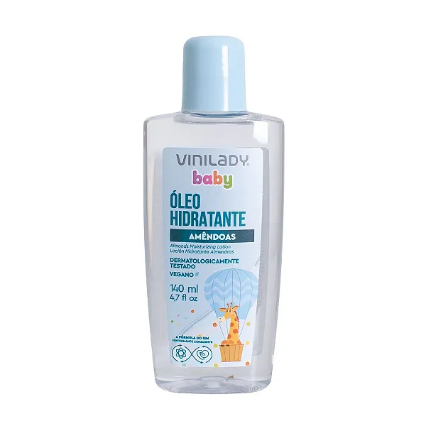 OLEO HIDRATANTE VINILADY BABY 140ML AMÊNDOAS
