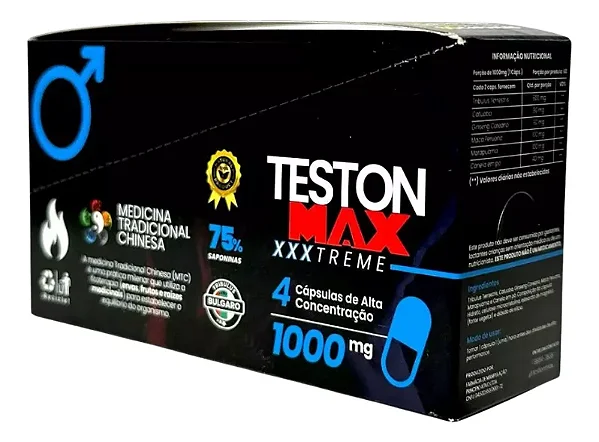 TESTON MAX XTREME MASCULINO 60 CAPSULAS