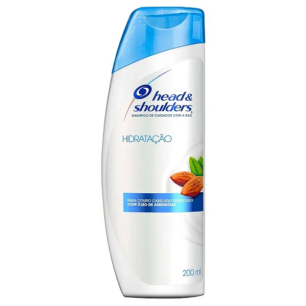 SHAMPOO ANTICASPA HEAD SHOULDERS HIDRATACAO 200ML