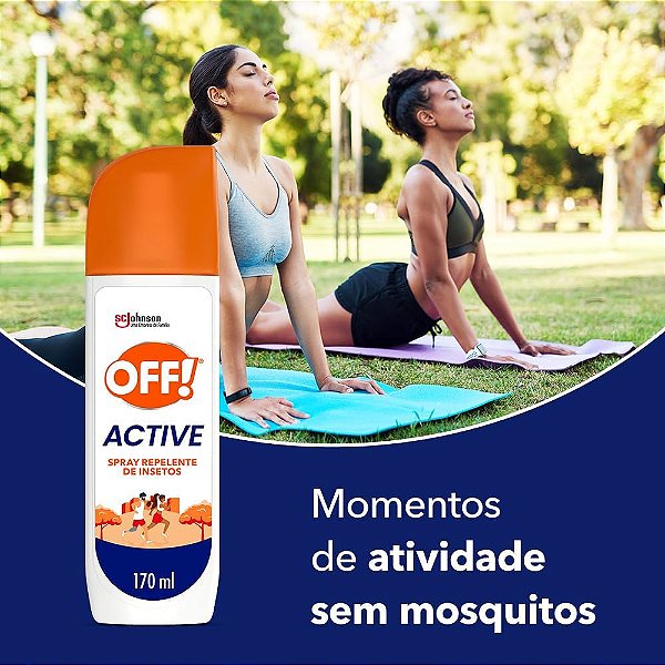 REPELENTE OFF! SPRAY ACTIVE 170ML
