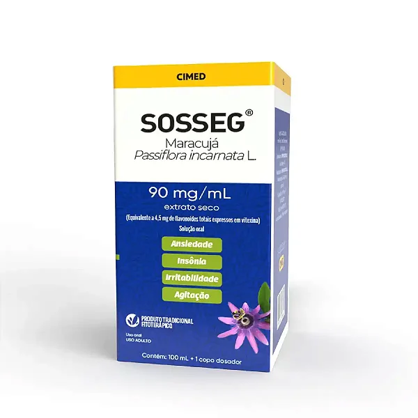 Sosseg Passiflora Incarnata Solução Oral 100ml