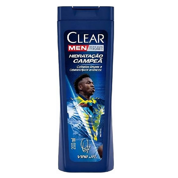 SHAMPOO CLEAR MEN ANTICASPA HIDRATACAO CAMPEA 200ML
