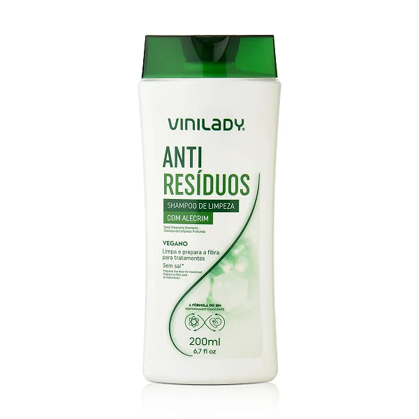 SHAMPOO ANTI RESIDUOS VINILADY 200ML