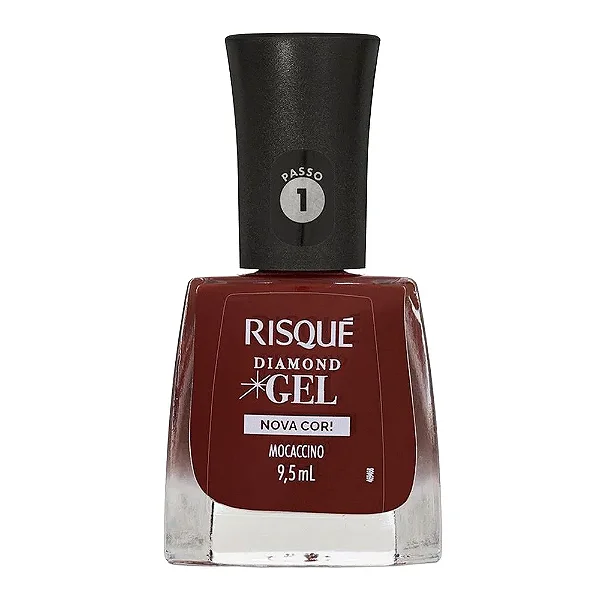 ESMALTE RISQUE DIAMOND GEL MOCACCINO 9,5ML