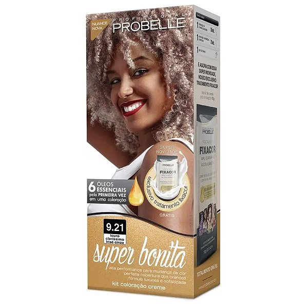 TINTURA PROBELLE SUPER BONITA 9.21 LOURO CLARISSIMO IRISE