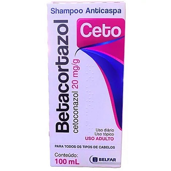 BETACORTAZOL CETOCONAZOL SHAMPOO 100ML BELFAR