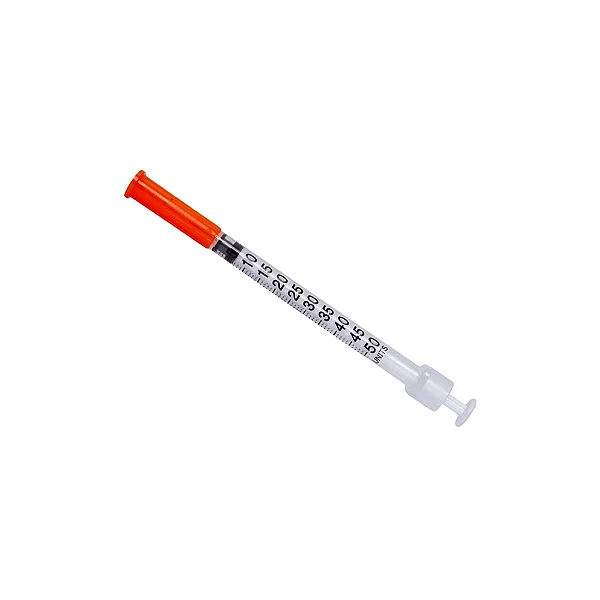 UNIQMED SERINGA INSULINA 0,5ML 6X25
