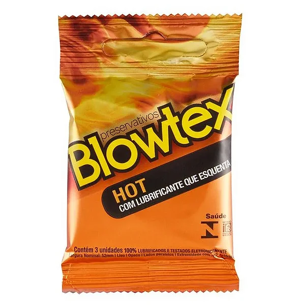 PRESERVATIVO BLOWTEX HOT 3un