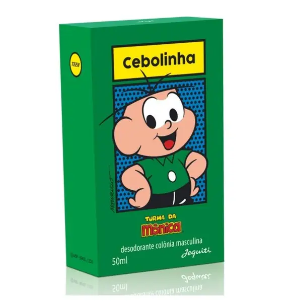 DESODORANTE COLONIA TURMA DA MONICA JEQUITI CEBOLINHA 50ML