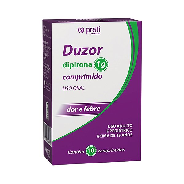 DUZOR - DIPIRONA 1G 10CPR PRATIDONADUZZI