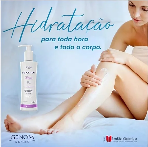 LOCAO HIDRATANTE FISIOCALM GENOM DERMA 240ML PV