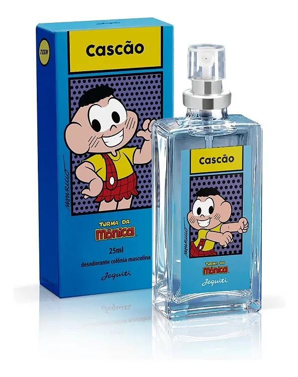 DESODORANTE COLONIA TURMA DA MONICA CASCAO 25ML JEQUITI