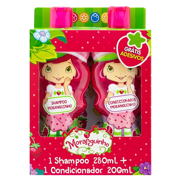KIT SHAMPOO 230ML+COND 200ML MORANGUINHO NUTRIEX