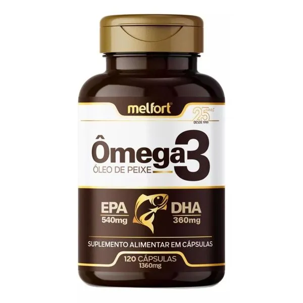 OMEGA 3 1360MG 120 CAPSULAS SOFTGELS MELFORT