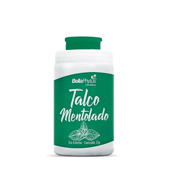 TALCO MENTOLADO POTE BELLAPHYTUS 35GR