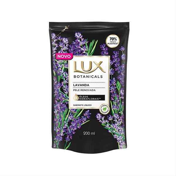 SABONETE LIQUIDO LUX LAVANDA REFIL 200ML