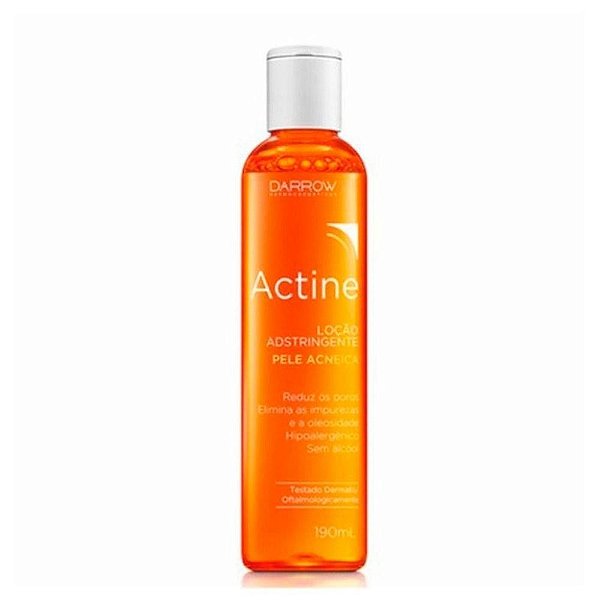 ACTINE LOCAO ADSTRINGENTE PELE ACNEICA 190ML