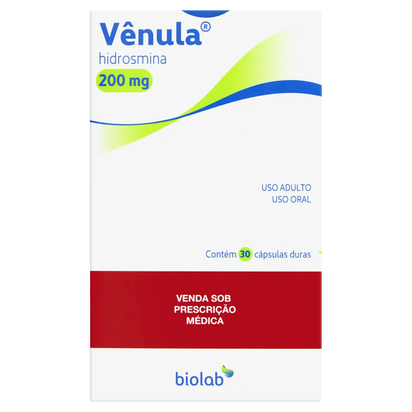 HIDROSMINA - VENULA 200MG 30CAPS BIOLAB