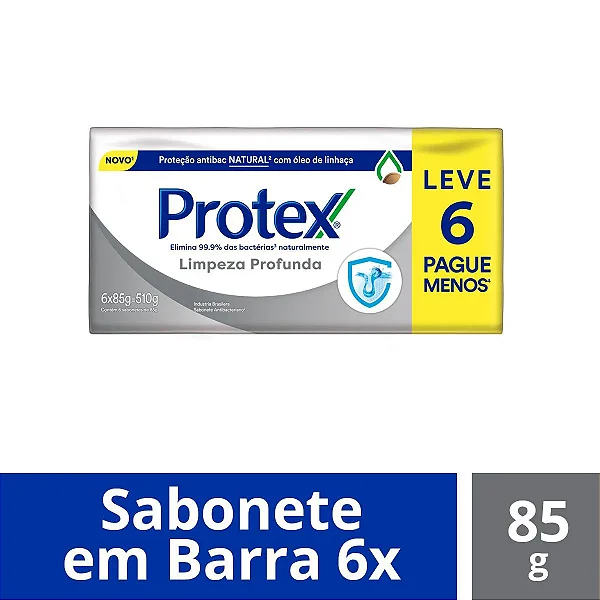 SABONETE PROTEX 85GR  LIMPEZA PROFUNDA