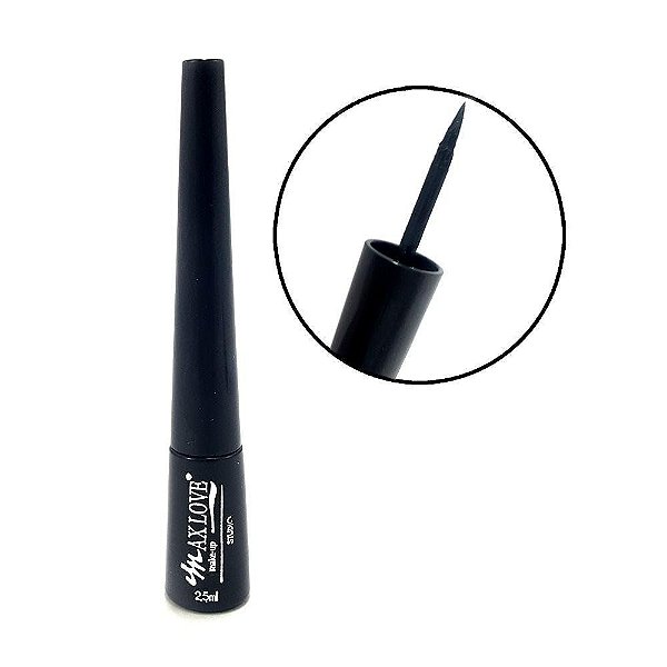 DELINEADOR LIQUIDO MAX LOVE  PRETO 2,5ML