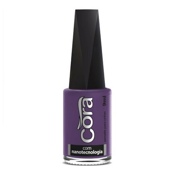 ESMALTE CORA BLACK IRIS VIOLET 9ML