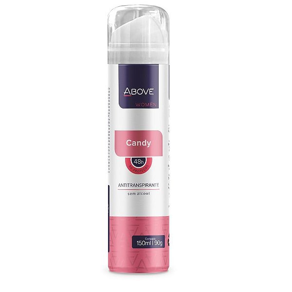 DESODORANTE ABOVE AEROSOL WOMEN CANDY 150ML/90G
