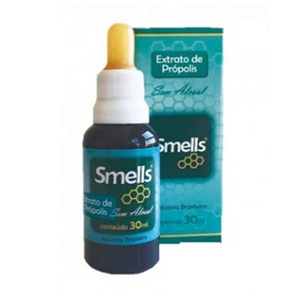 EXTRATO DE PROPOLIS SEM ALCOOL SMELLS 30ML