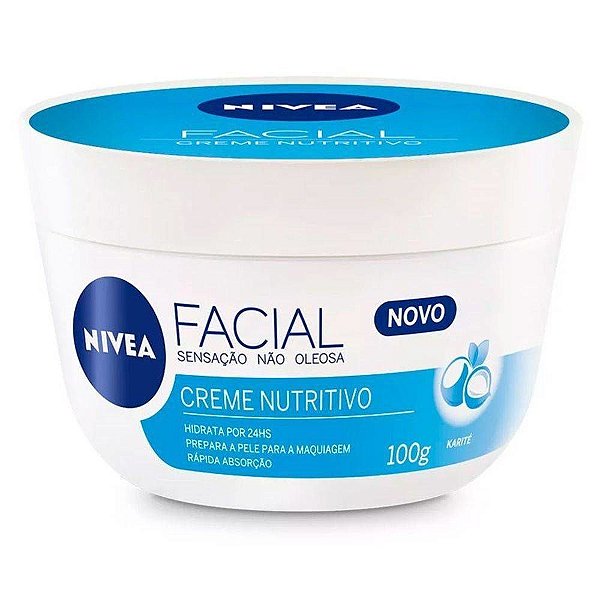 CREME NIVEA FACIAL NUTRITIVO 100G