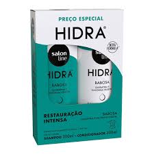 KIT SH+ COND HIDRA BABOSA  RESTAURAÇÃO INTENSA 300ML