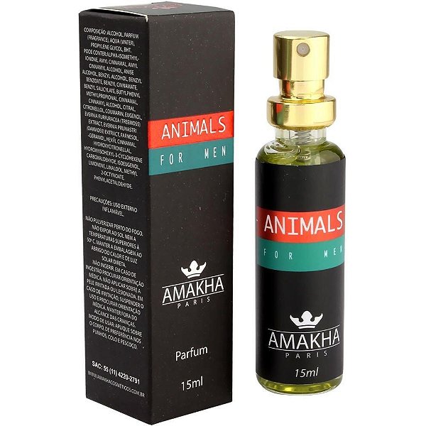 PERFUME AMAKHA PARIS 15ML MEN ANIMALS