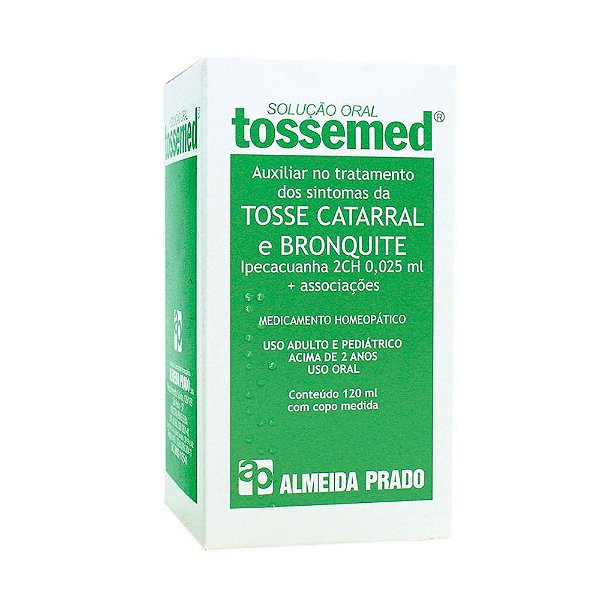 TOSSEMED SOLUCAO ORAL 120ML ALMEIDA PRADO