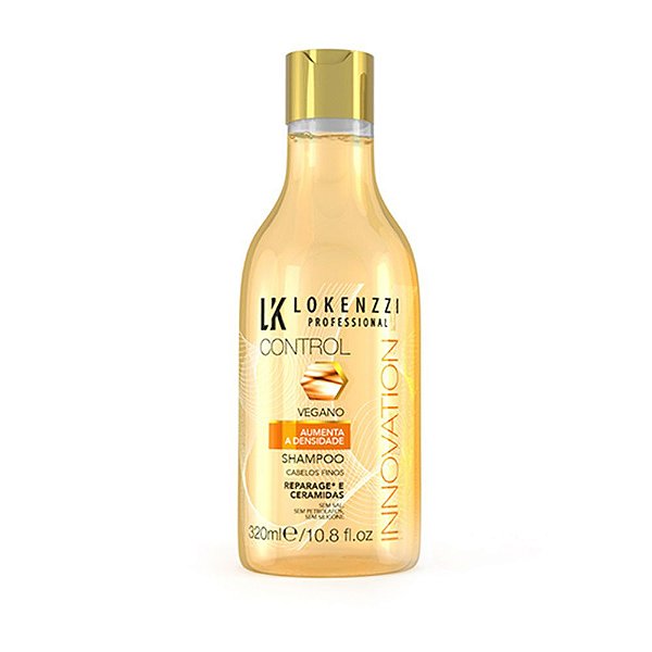 SHAMPOO LOKENZZI VEGANO AUMENTA A DENSIDADE 320ML