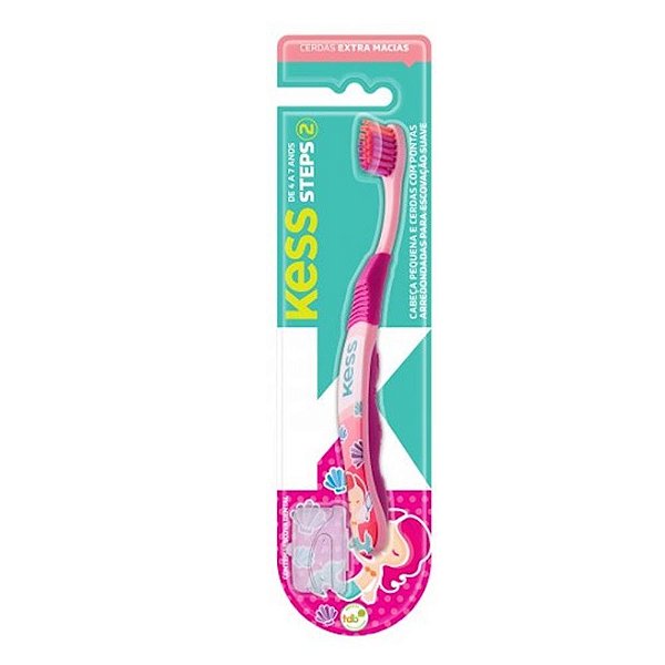 ESCOVA DENTAL KESS STEPS 2 (4 A 7 ANOS)