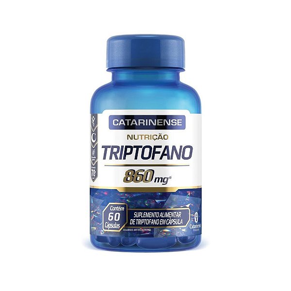 TRIPTOFANO 860MG COM 60 CAPSULAS CATARINENSE