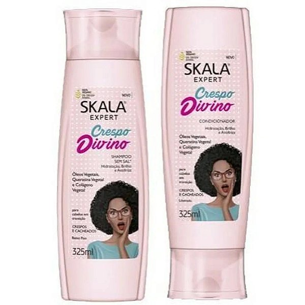 KIT SH+COND SKALA CRESPO  DIVINO 325ML CADA