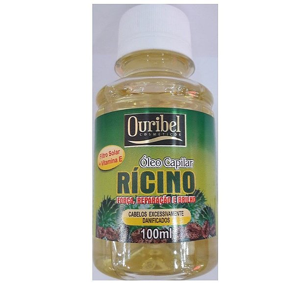OLEO CAPILAR DE RICINO 100ML OURIBEL