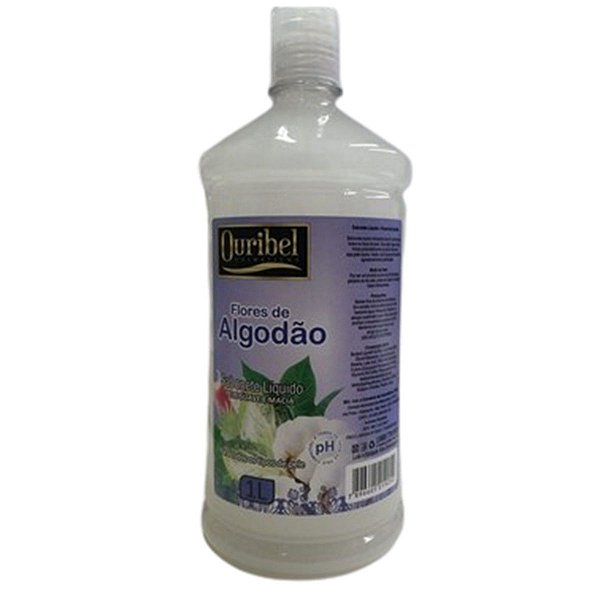 OURIBEL SABONETE LIQUIDO 1 LITRO FLORES DE ALGODAO