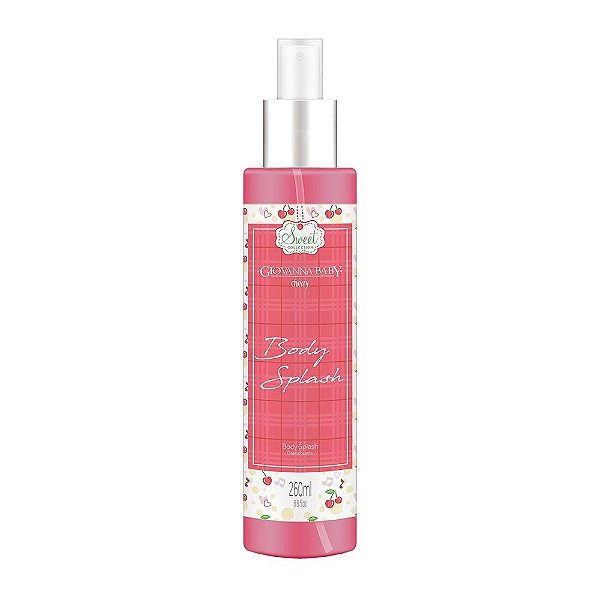 DESODORANTE BODY SPLASH GIOVANNA BABY CHERRY 260ML