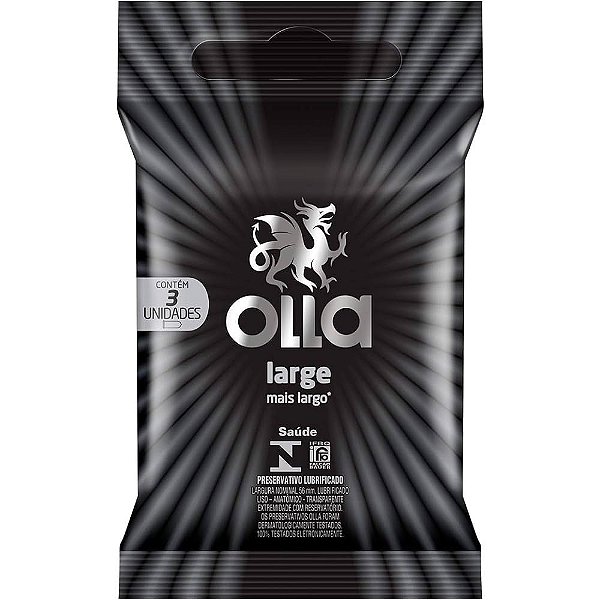 PRESERVATIVO OLLA 3UN LARGE