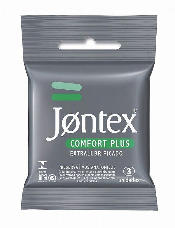 PRESERVATIVO JONTEX 3UN COMFORT PLUS