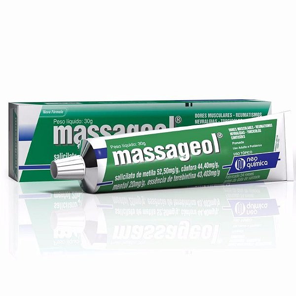 MASSAGEOL POMADA 30G - NEO QUIMICA
