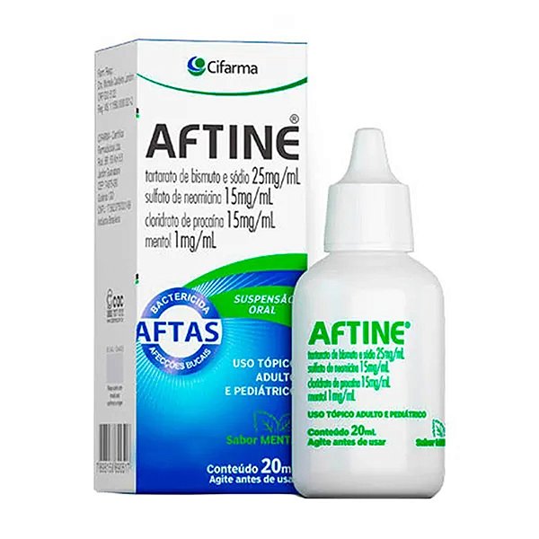 Aftine Afta Suspensão Oral com 20ml
