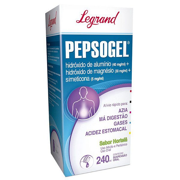 PEPSOGEL SUSP hortelã 240ML